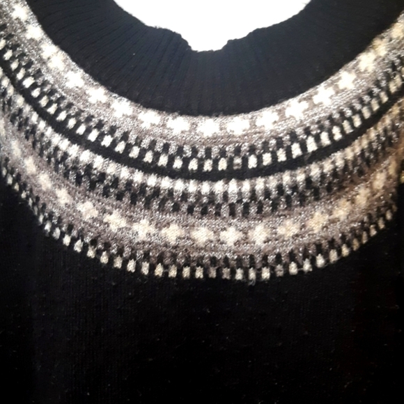 Kismet womans size XL sweater scoop neck comfy warm long sleeve black - Picture 2 of 12